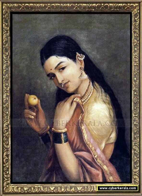 Lady Holding a Fruit
